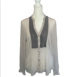 H&M Sheer Woman’s button down